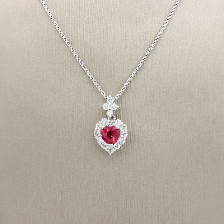 Ruby and Diamond Necklace