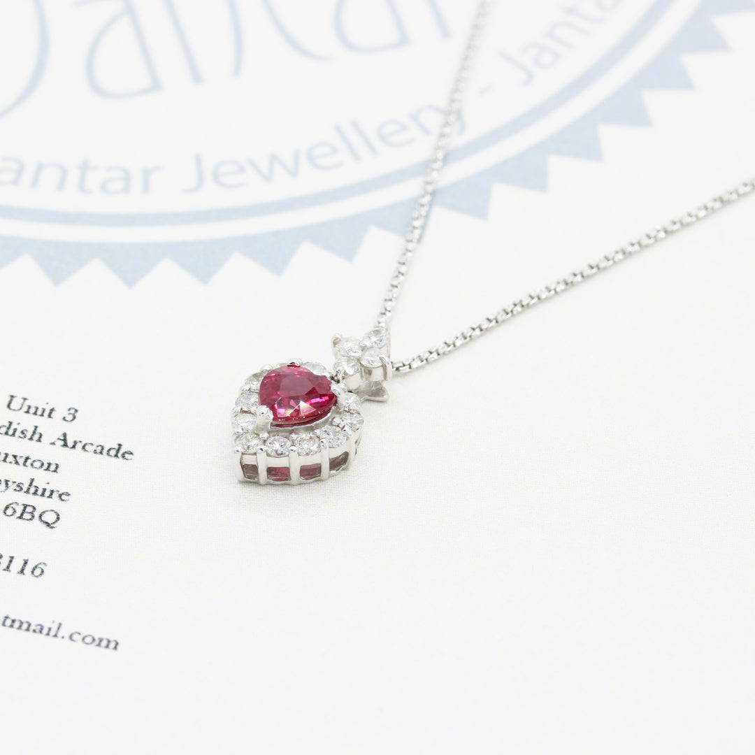 Ruby and Diamond Necklace