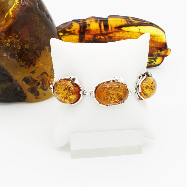 Cognac Amber Bracelet