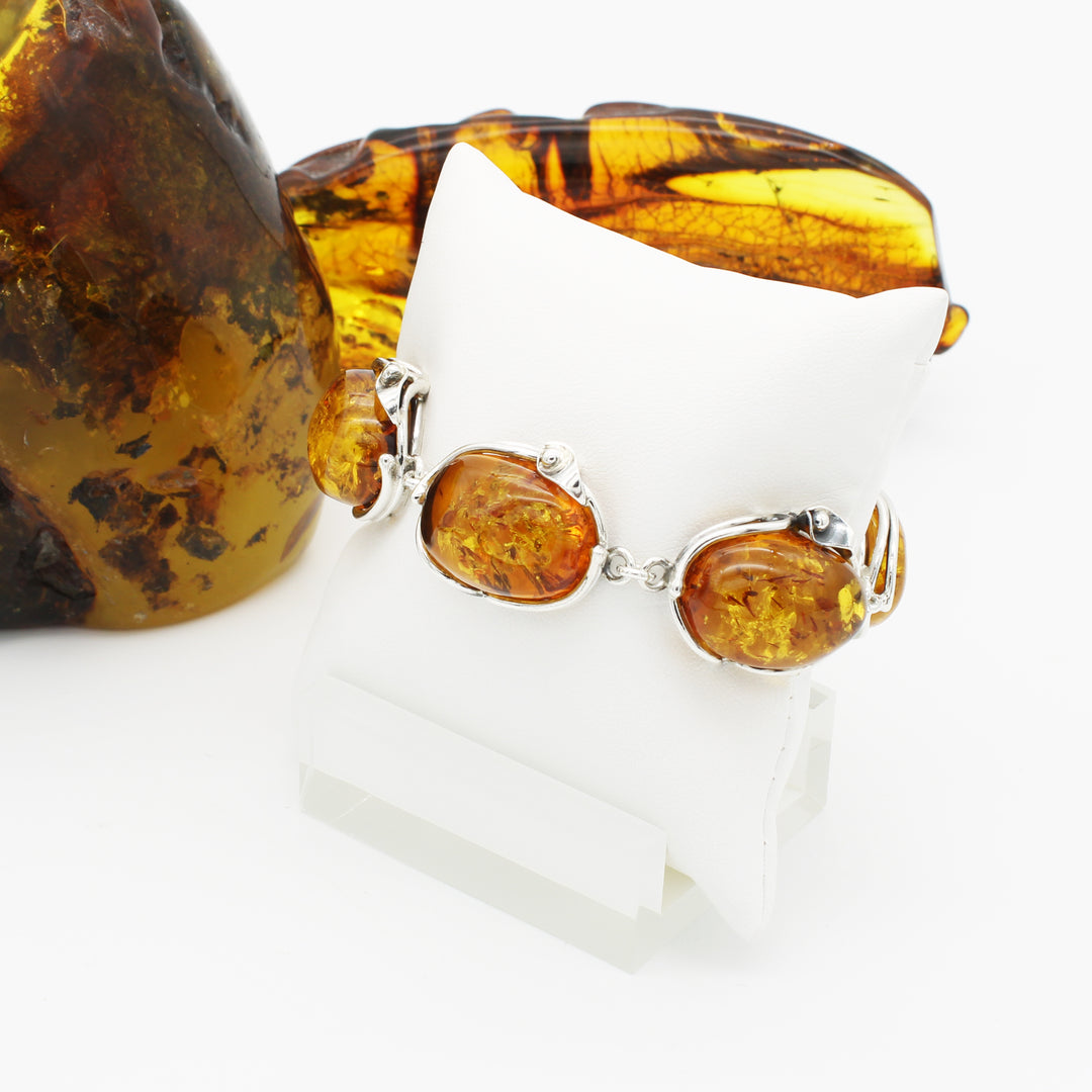 Cognac Amber Bracelet