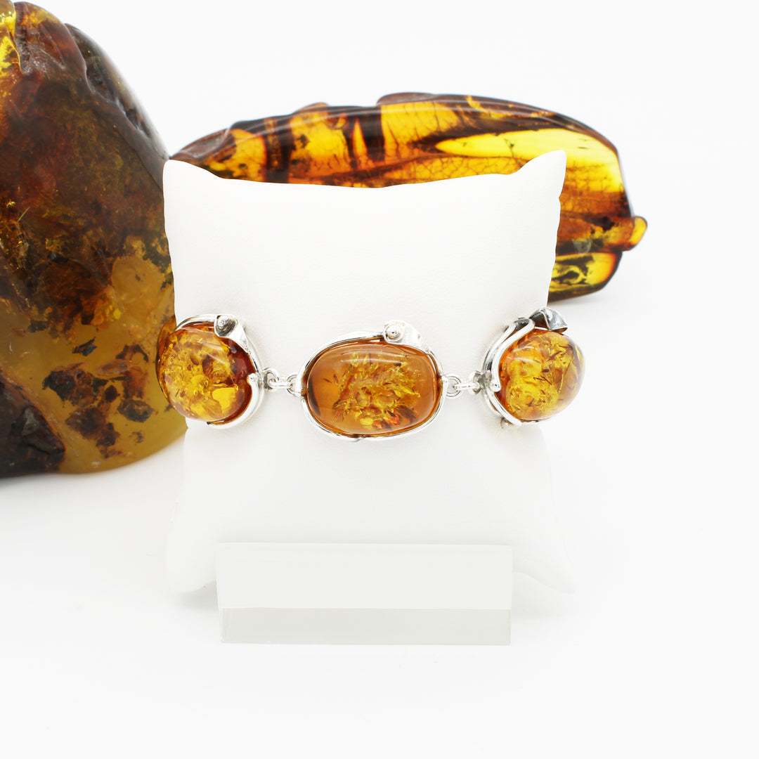 Cognac Amber Bracelet