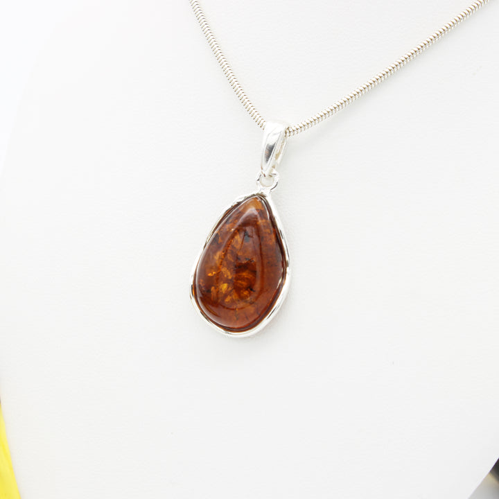 Cognac Amber Pendant