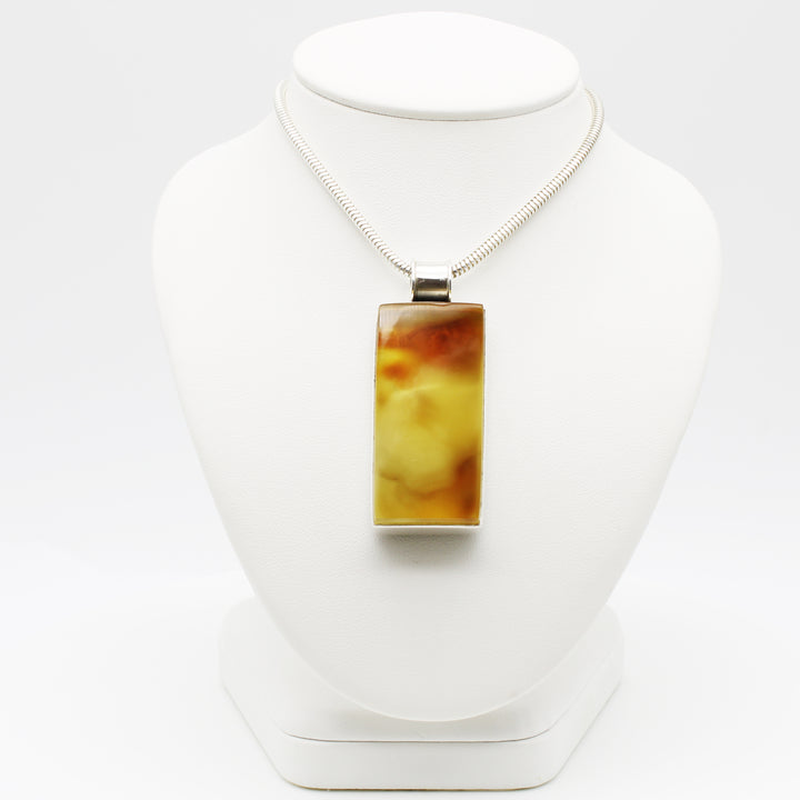 Portrait Baltic Amber Pendant