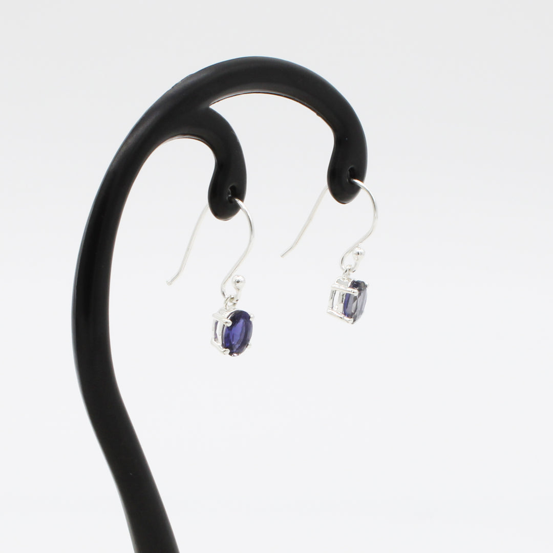 Iolite Drop Earrings