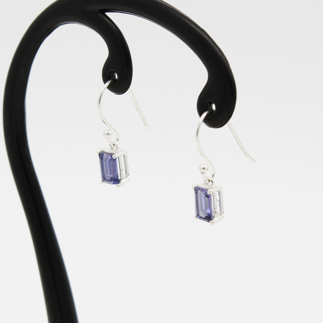 Iolite Drop Earrings