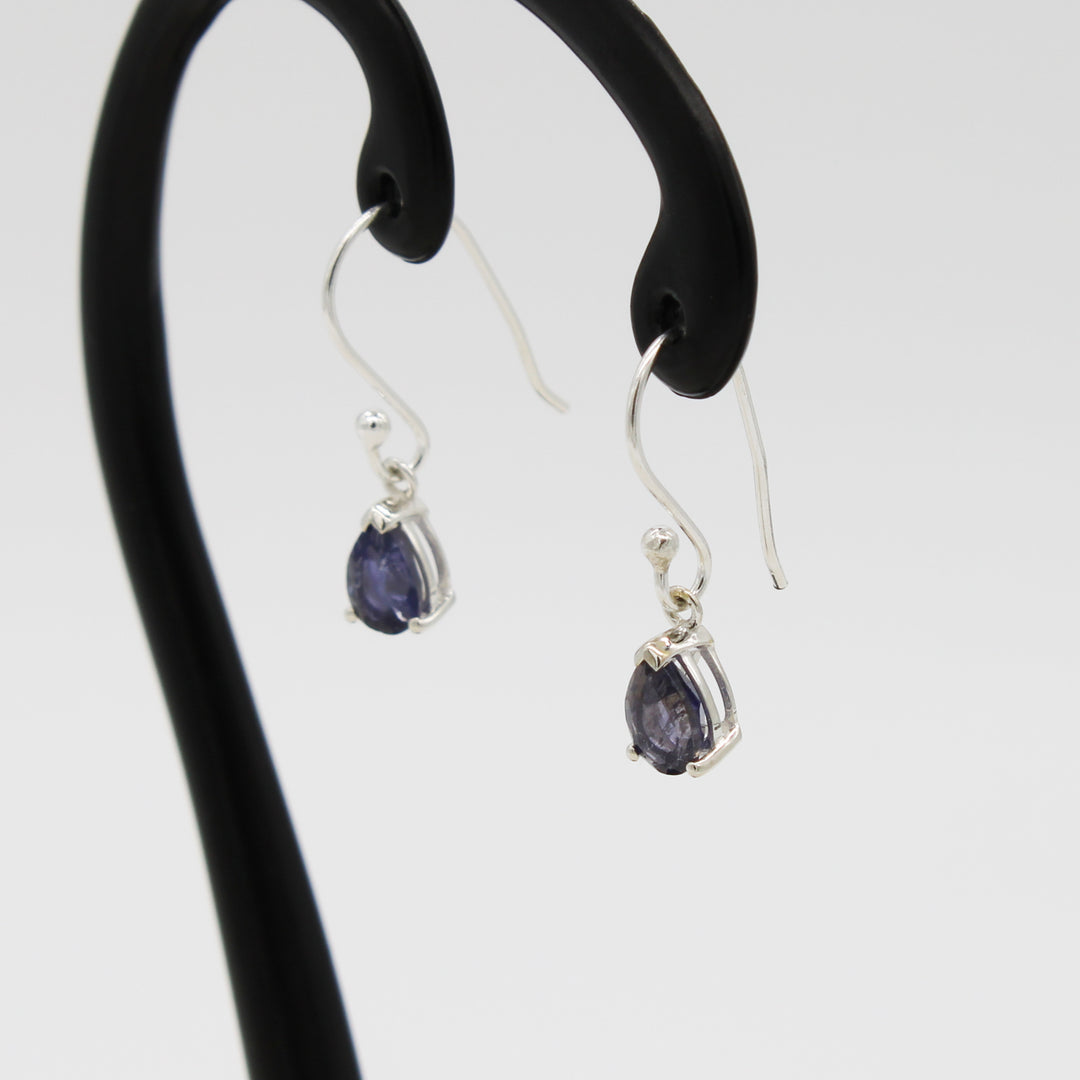 Iolite Drop Earrings