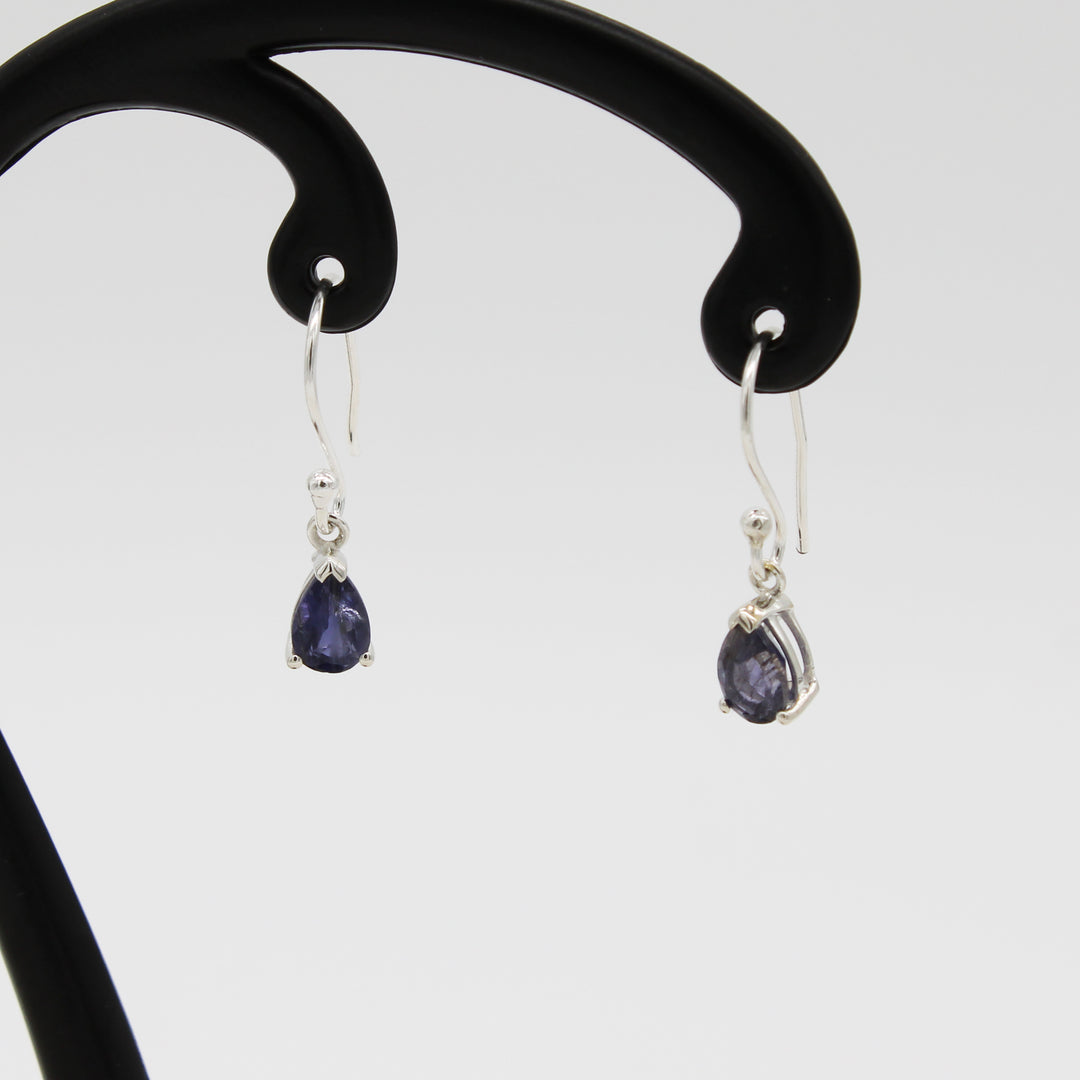 Iolite Drop Earrings