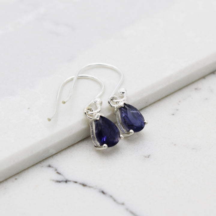 Iolite Drop Earrings