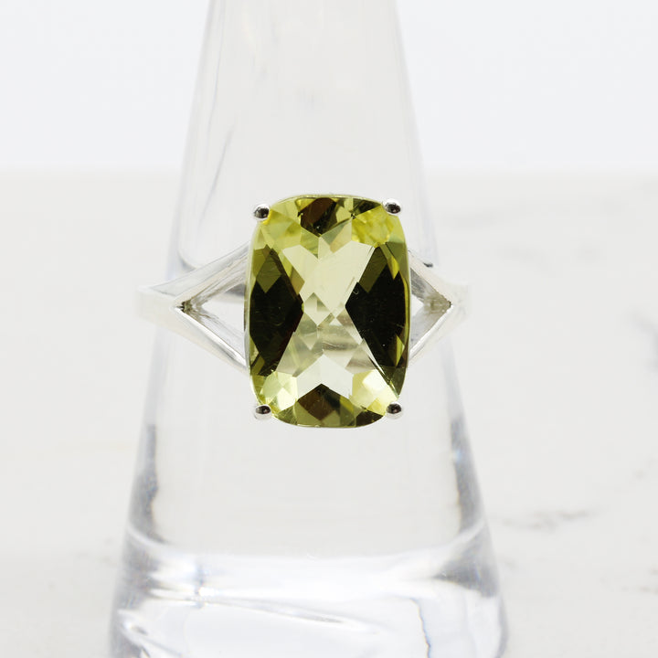 Lemon Quartz Ring