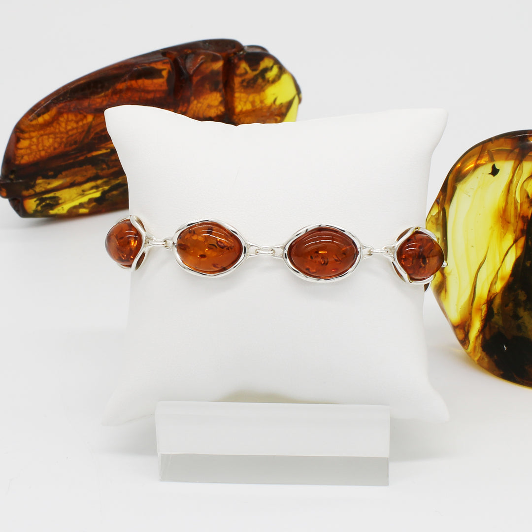 Cognac Amber Bracelet