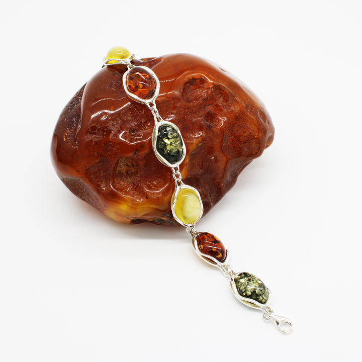 Mixed Amber Bracelet