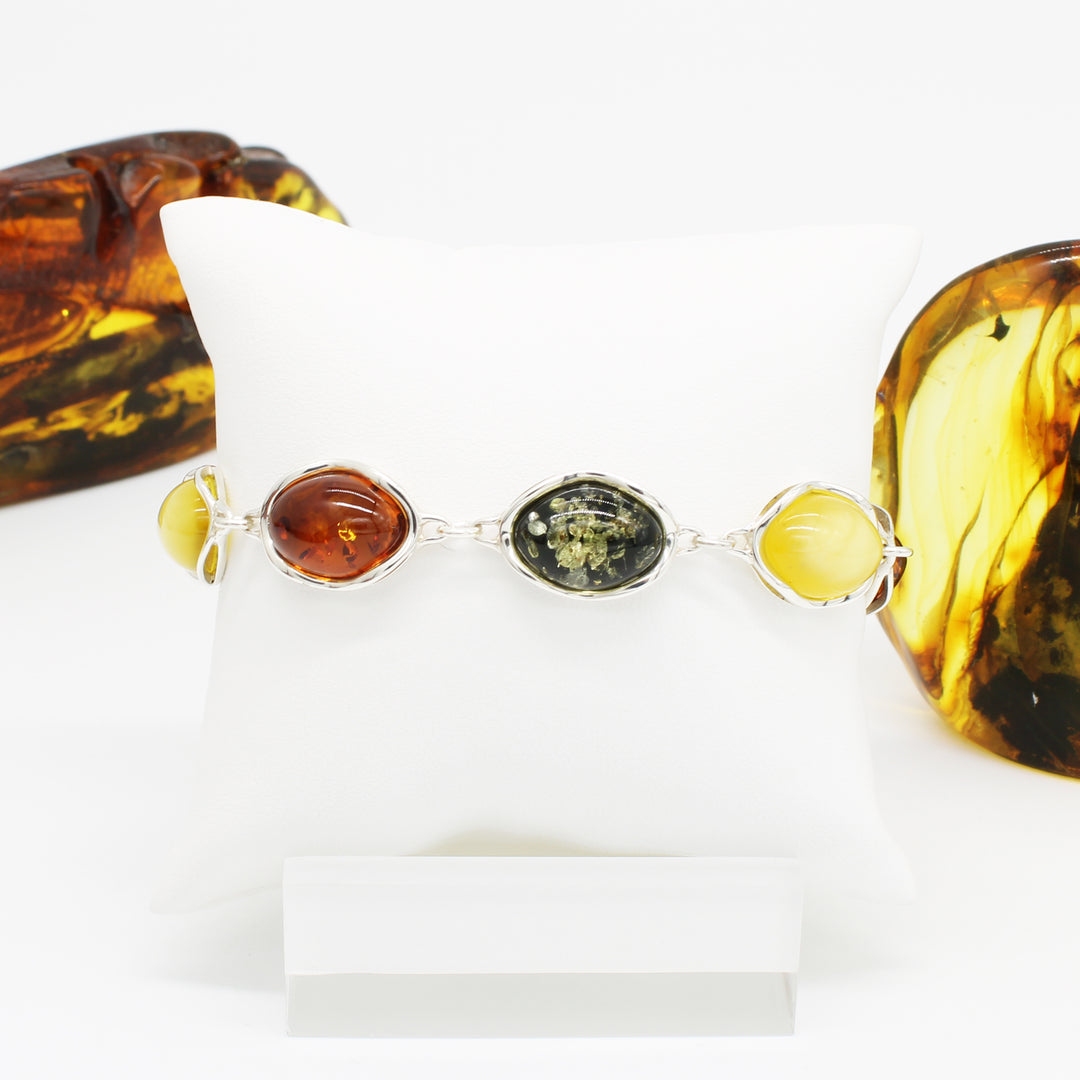 Mixed Amber Bracelet