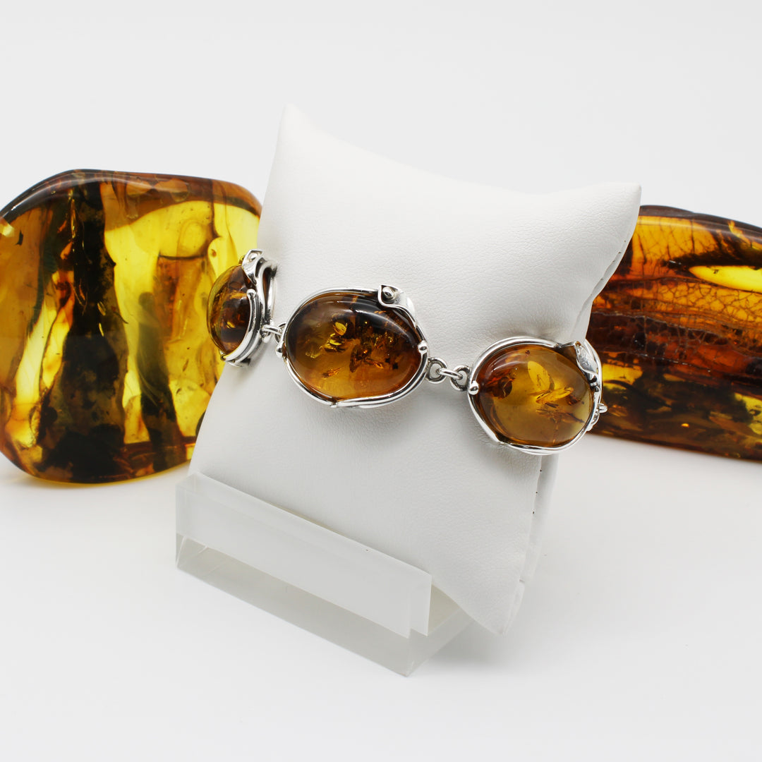 Cognac Amber Bracelet