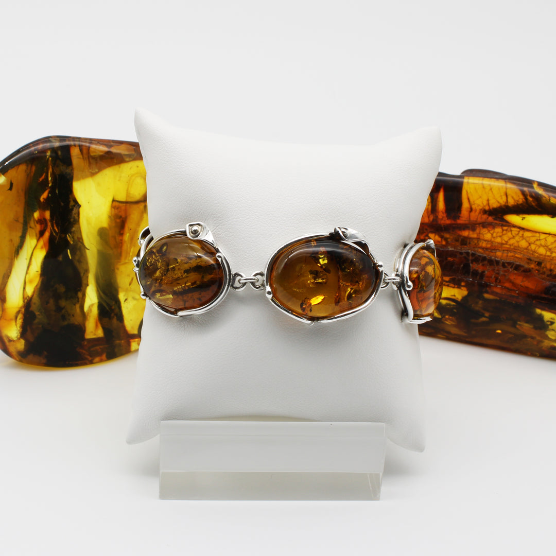 Cognac Amber Bracelet