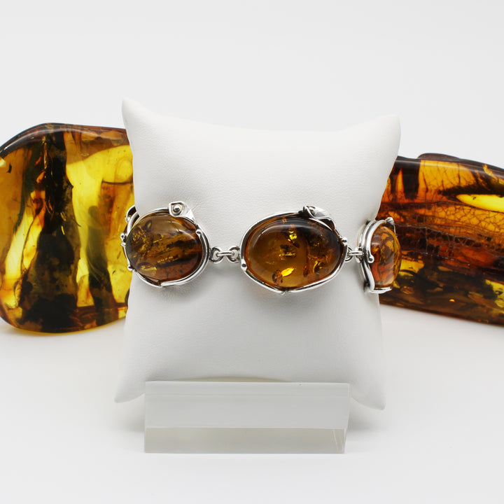 Cognac Amber Bracelet