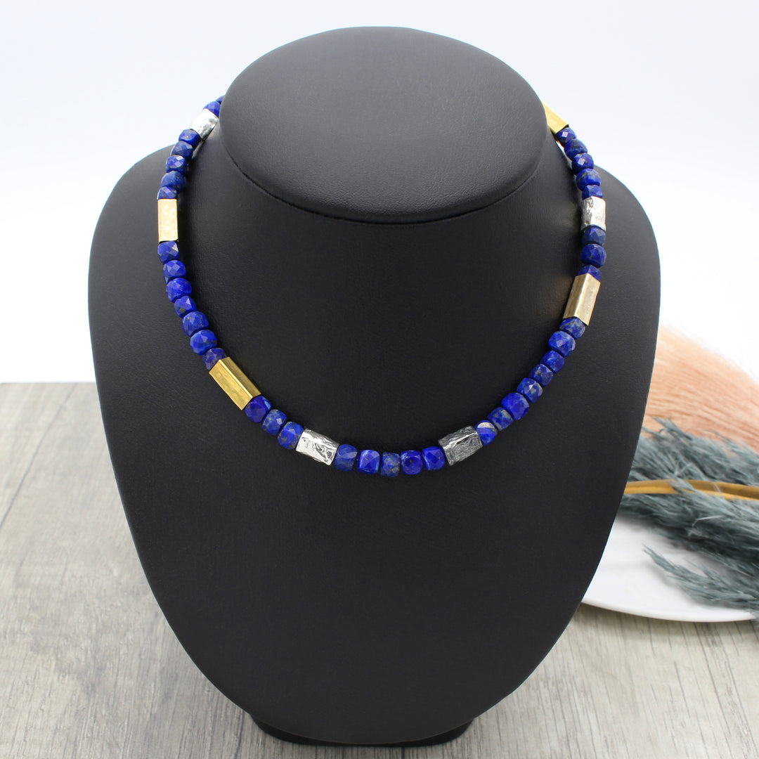 Lapis Lazuli Beaded Necklace