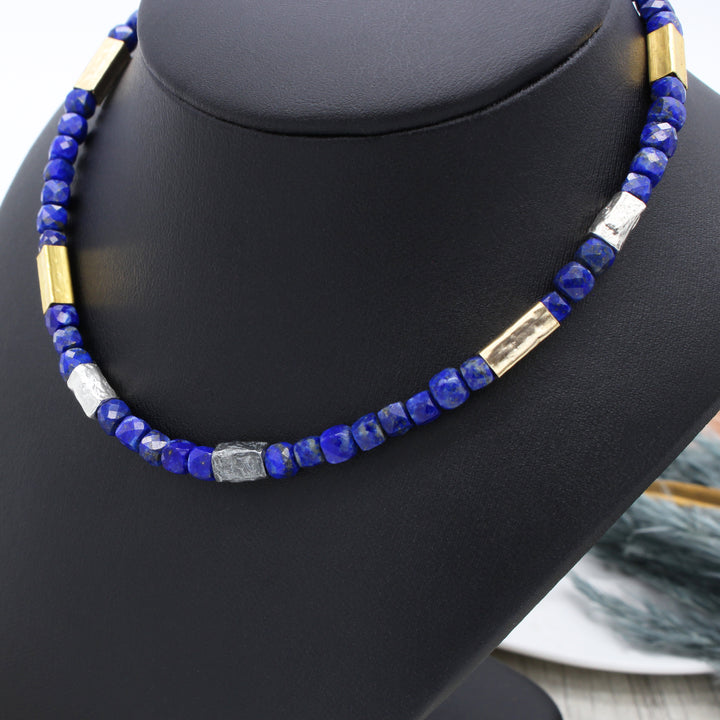 Lapis Lazuli Beaded Necklace