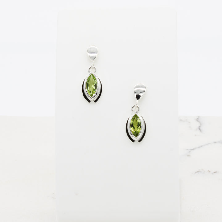 Peridot Drop Earrings