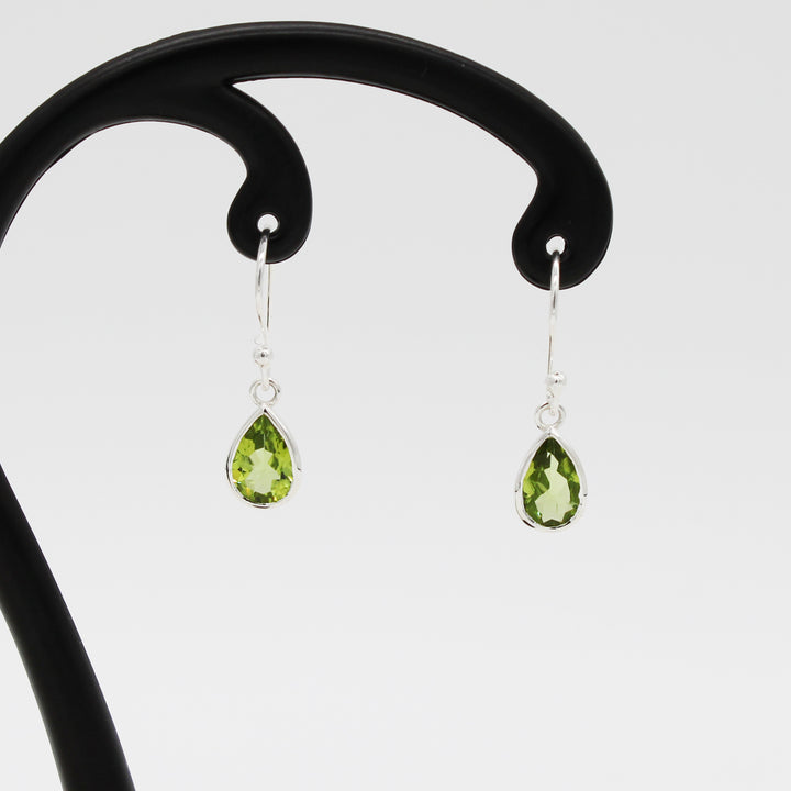 Peridot Drop Earrings