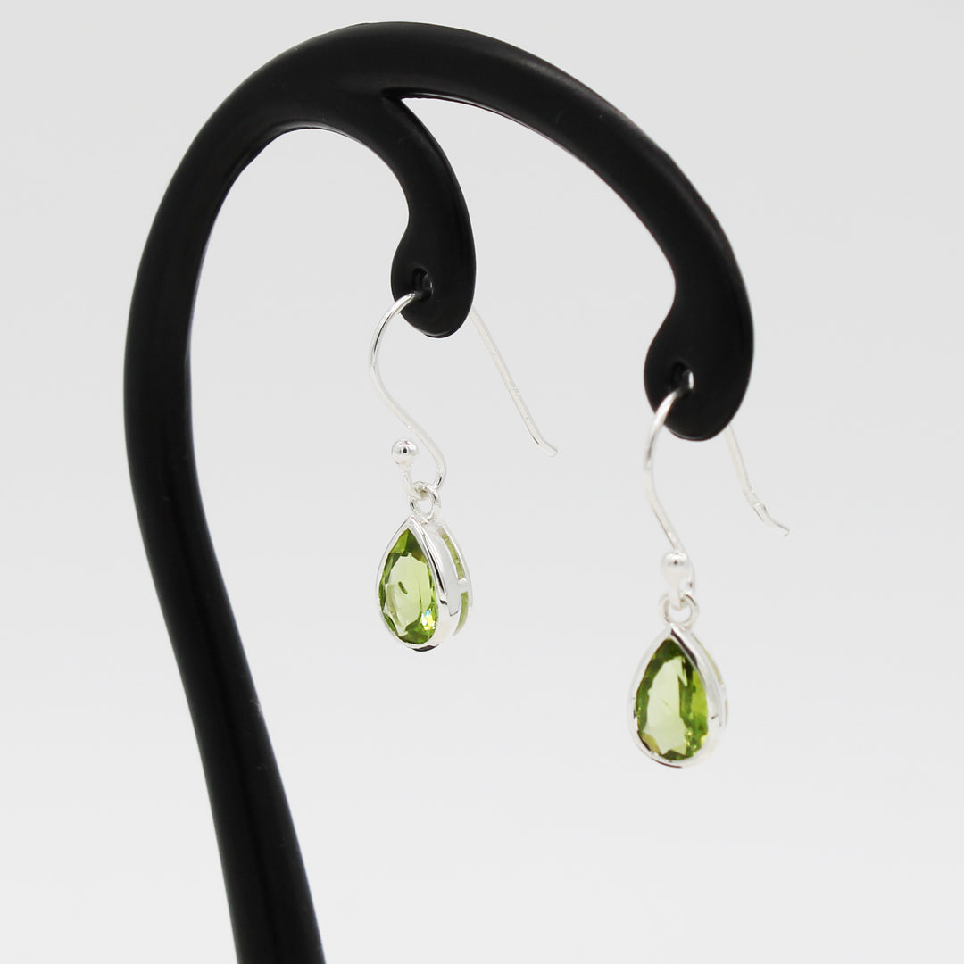 Peridot Drop Earrings