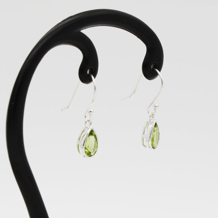 Peridot Drop Earrings