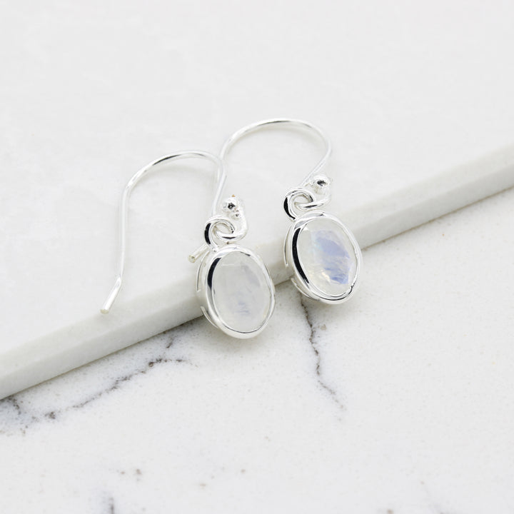 Moonstone Drop Earrings