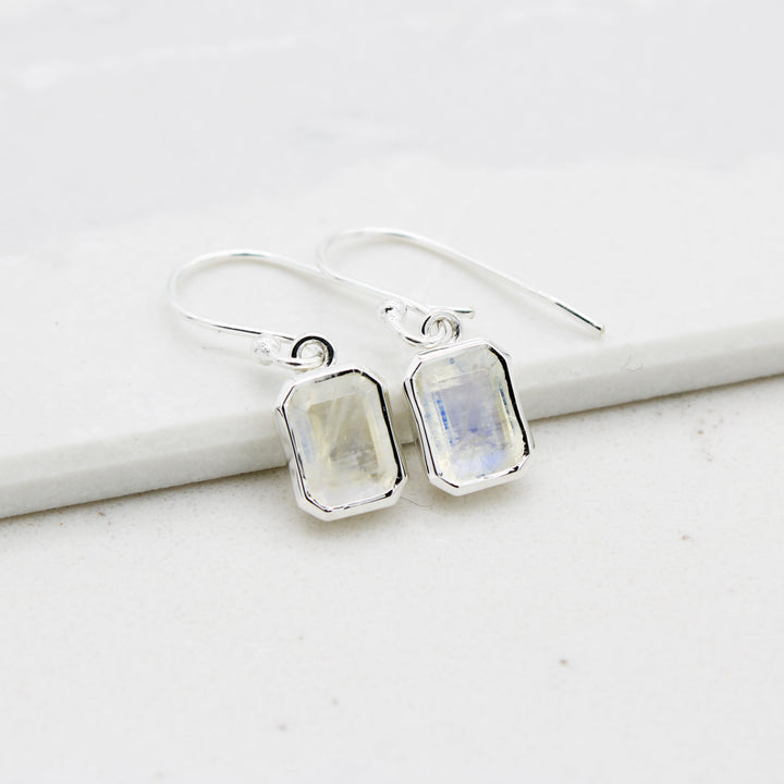 Moonstone Drop Earrings