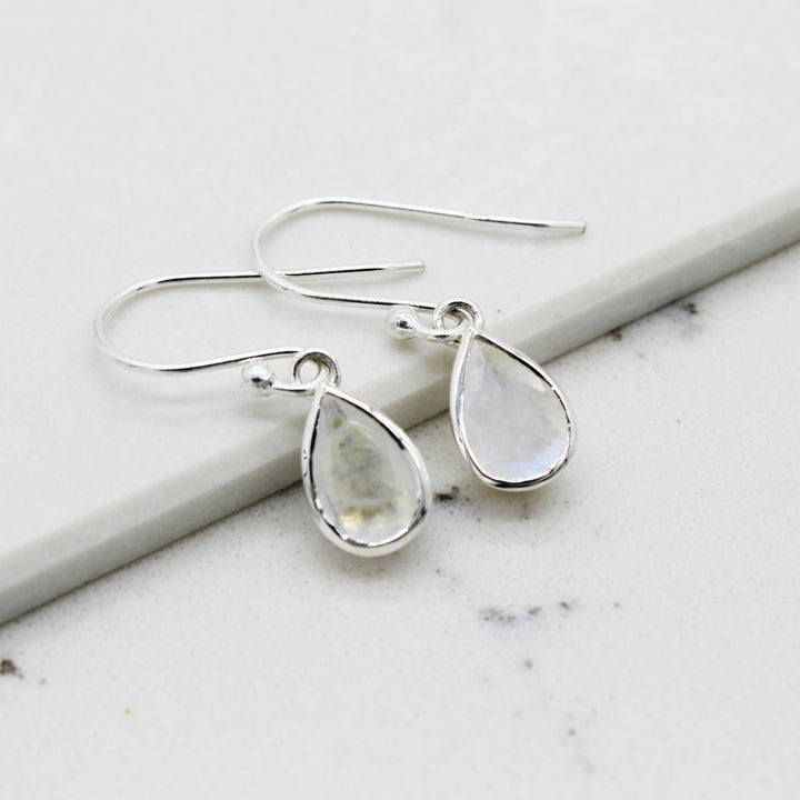 Moonstone Drop Earrings