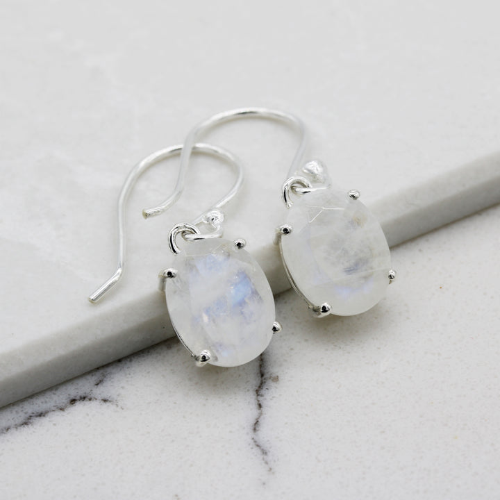 Moonstone Drop Earrings