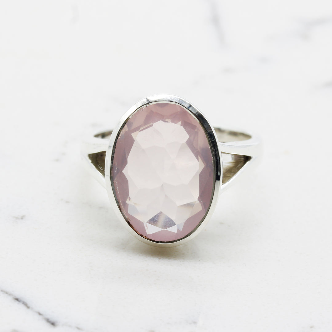 Rose Quartz Ring