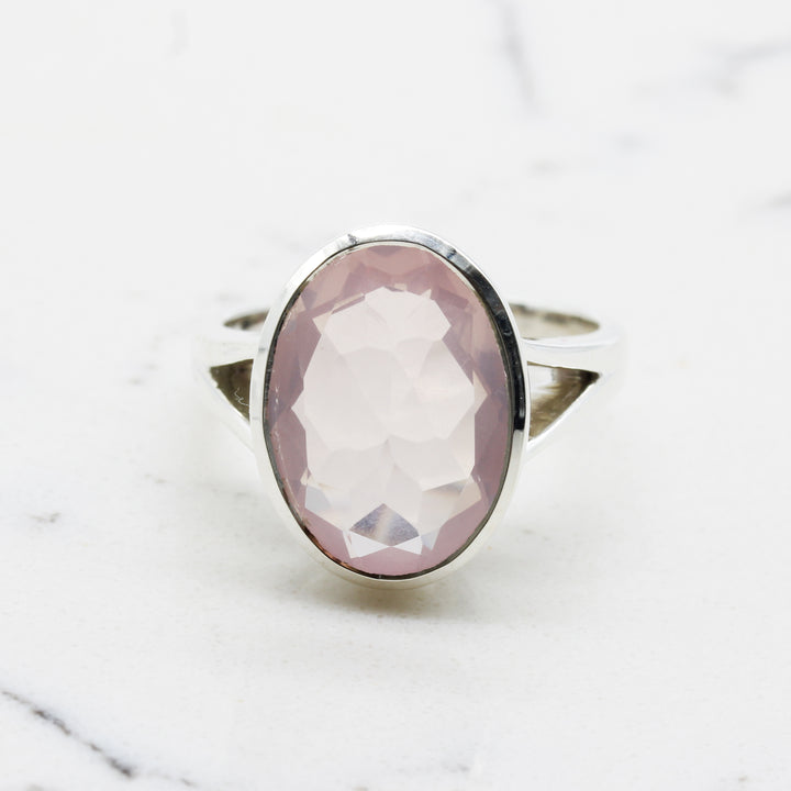 Rose Quartz Ring