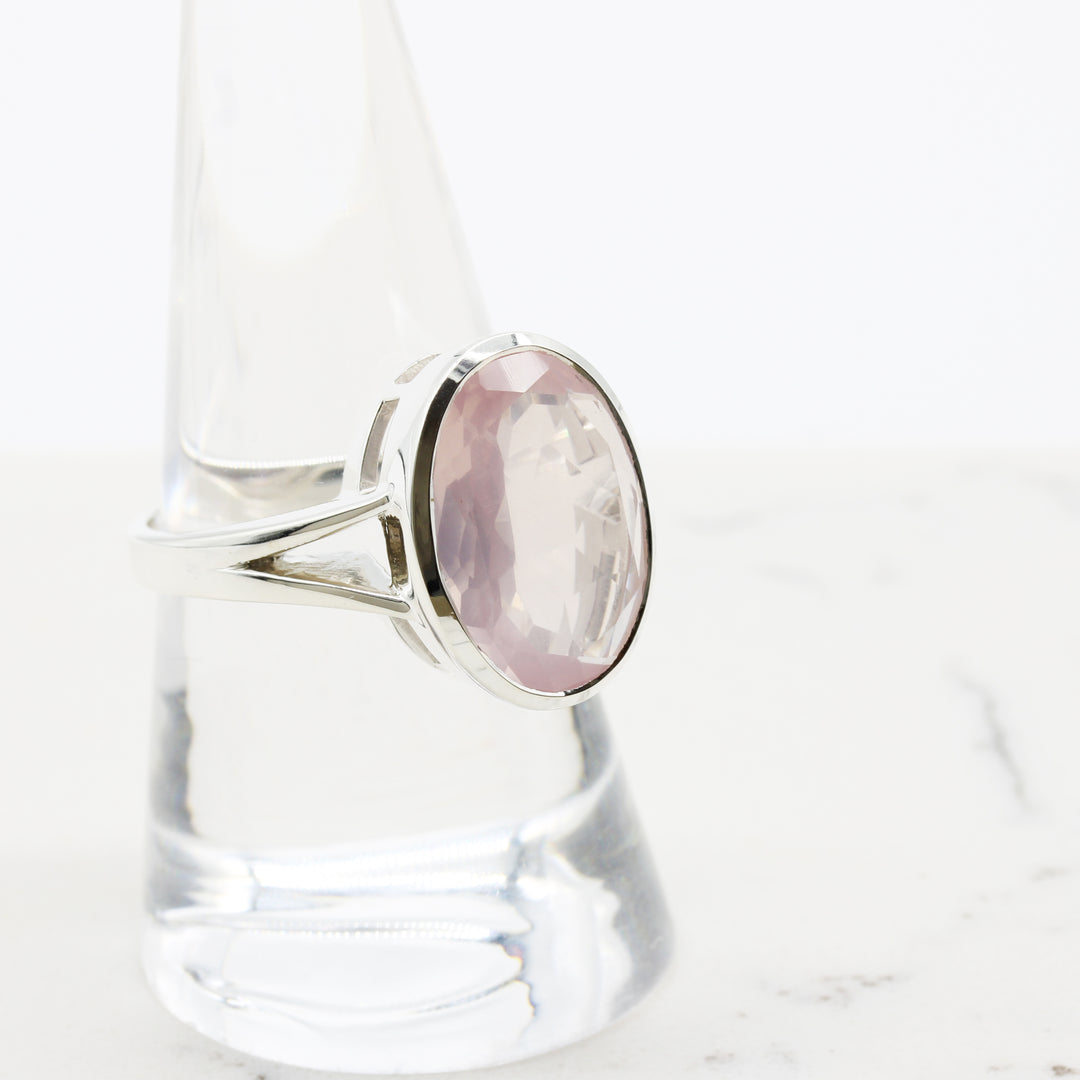 Rose Quartz Ring