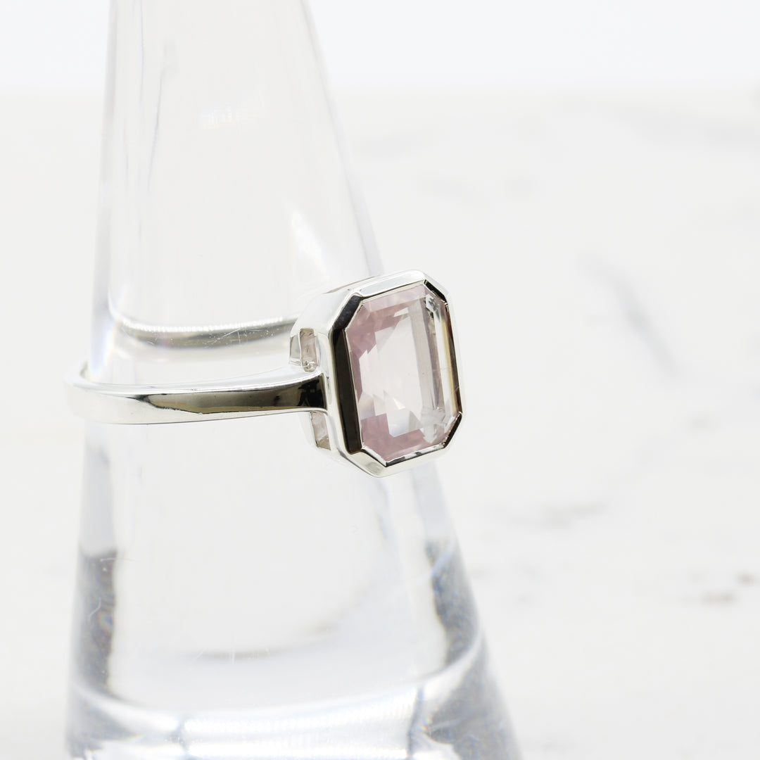 Rose Quartz Ring