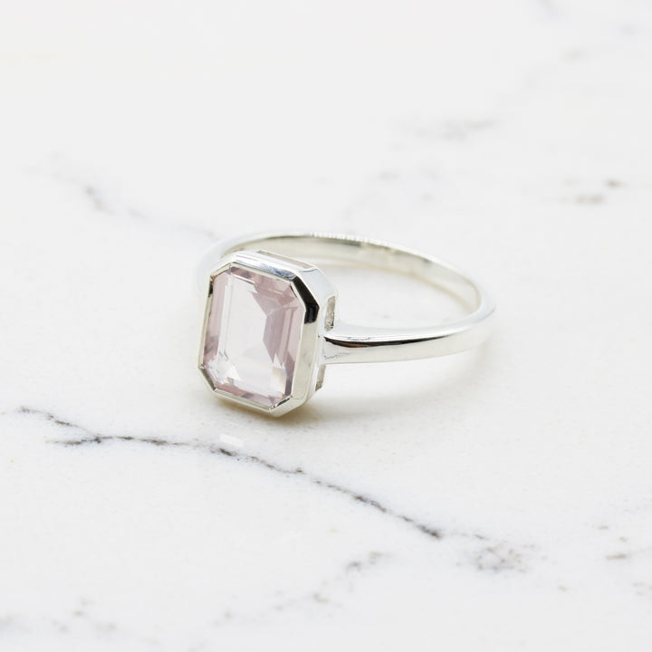 Rose Quartz Ring