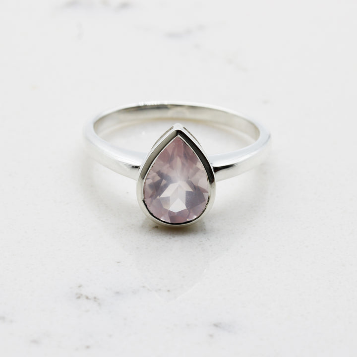 Rose Quartz Ring