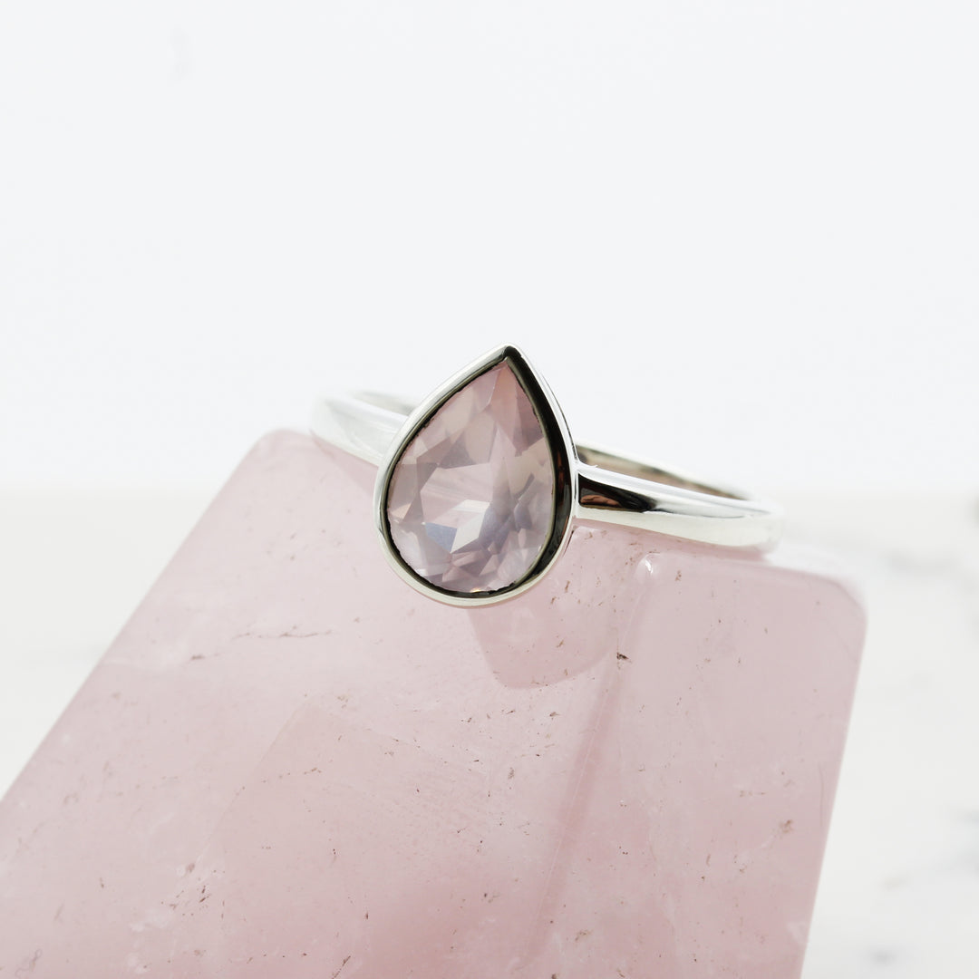 Rose Quartz Ring