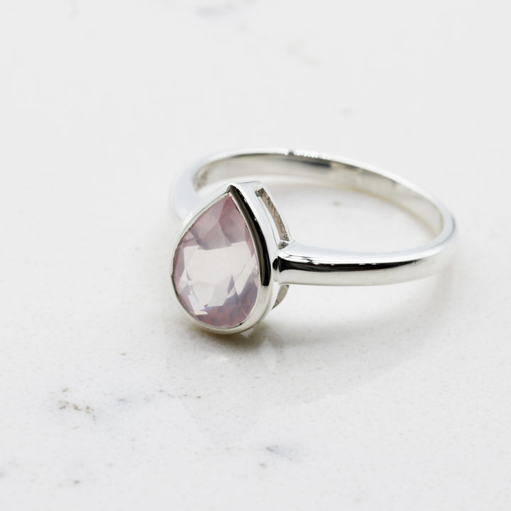 Rose Quartz Ring