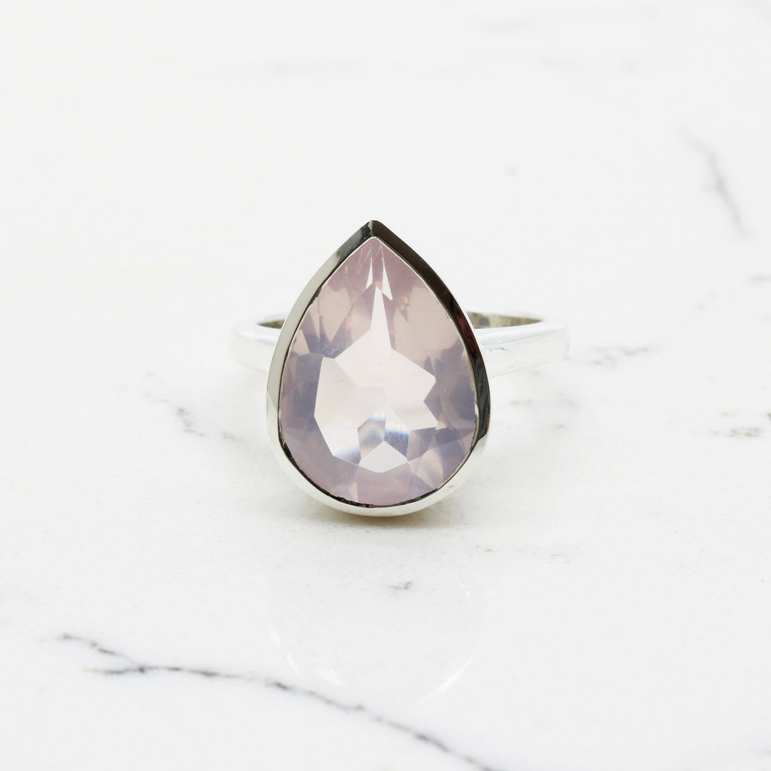 Rose Quartz Ring