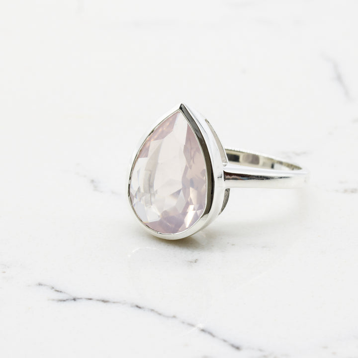 Rose Quartz Ring