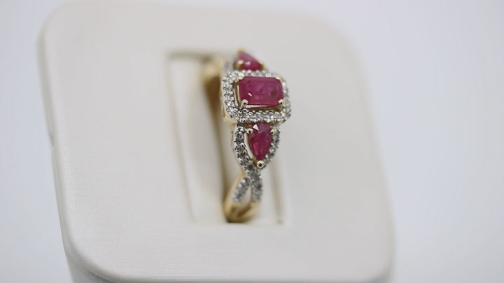 Ruby and Diamond Ring