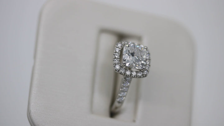 1.98ct Lab-Grown Diamond Cushion Ring