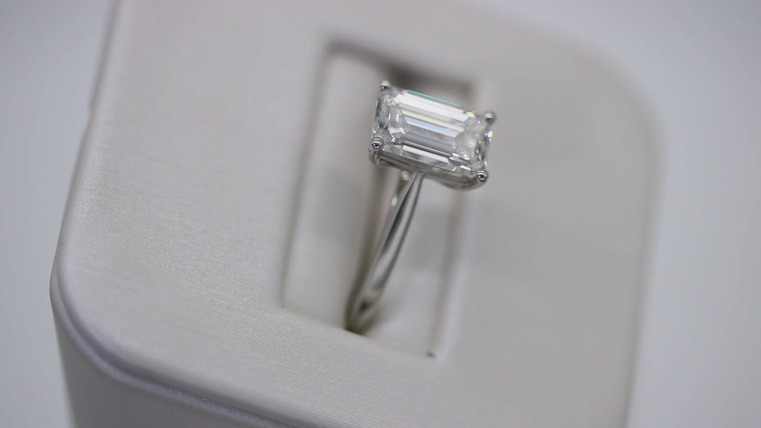 2.02ct Lab-Grown Diamond Emerald Cut Ring