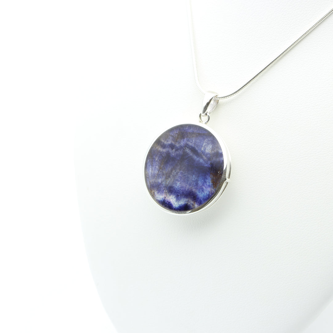 Blue John Locket Pendant