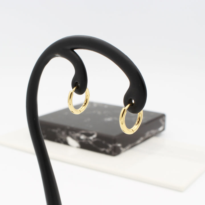Small Rounded Hoops