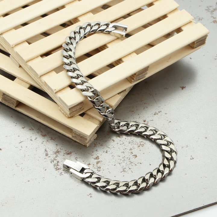 Cuban Curb Stainless Steel Bracelet