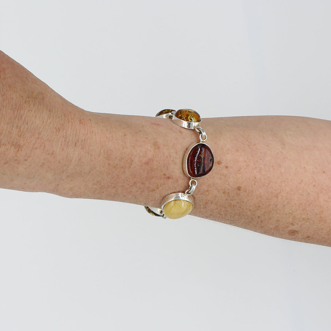 Mixed Amber Bracelet