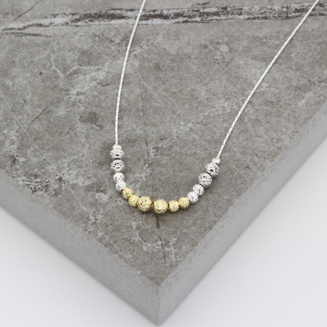 Silver & Rolled Gold Necklace
