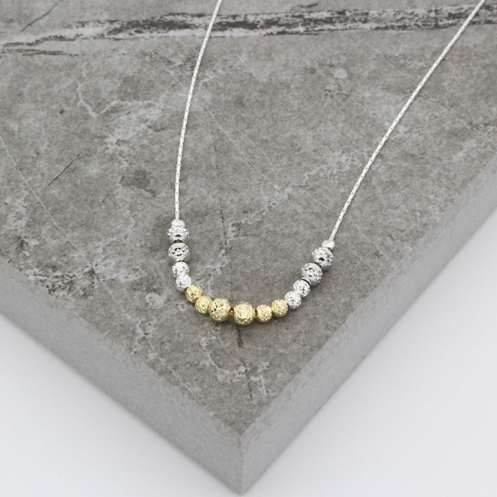 Silver & Rolled Gold Necklace