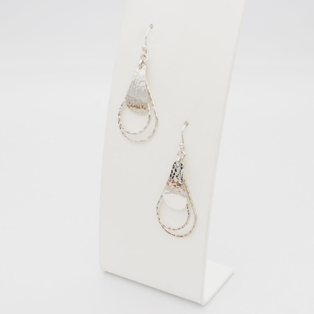 Silver Drop Earrings