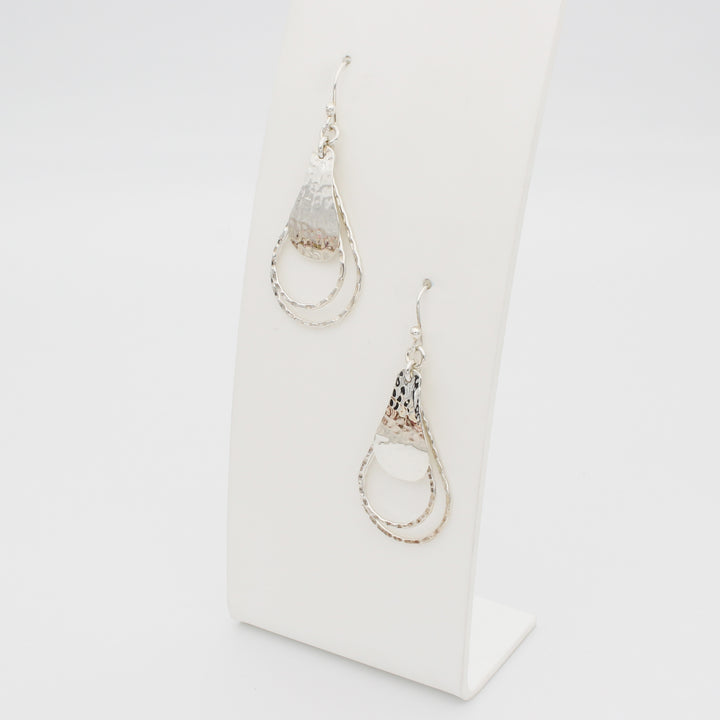 Silver Drop Earrings